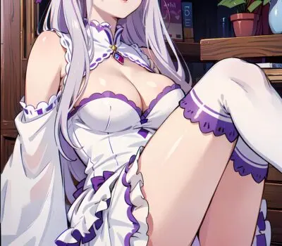 エミリアのエロ画像 71枚目