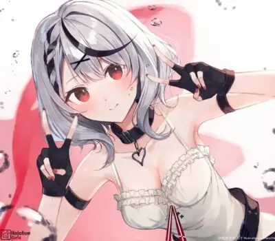 沙花叉クロヱのエロ画像 10枚目