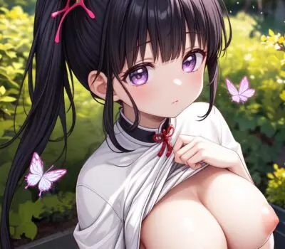 栗花落カナヲのエロ画像 10枚目